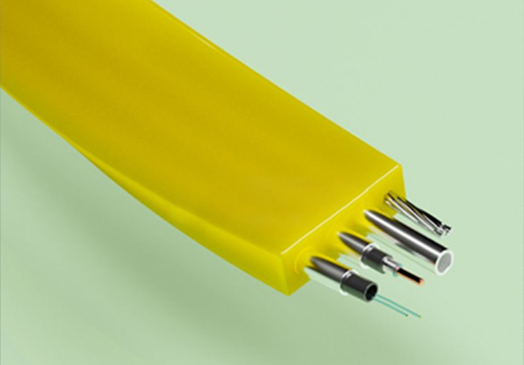 Tubing Encapsulated Fiber